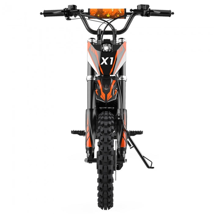 Motocykl elektryczny KuKirin X1, silnik o średniej mocy 1000 W, akumulator 48 V 20,8 Ah, opony terenowe 14/12 cali - Dostawca