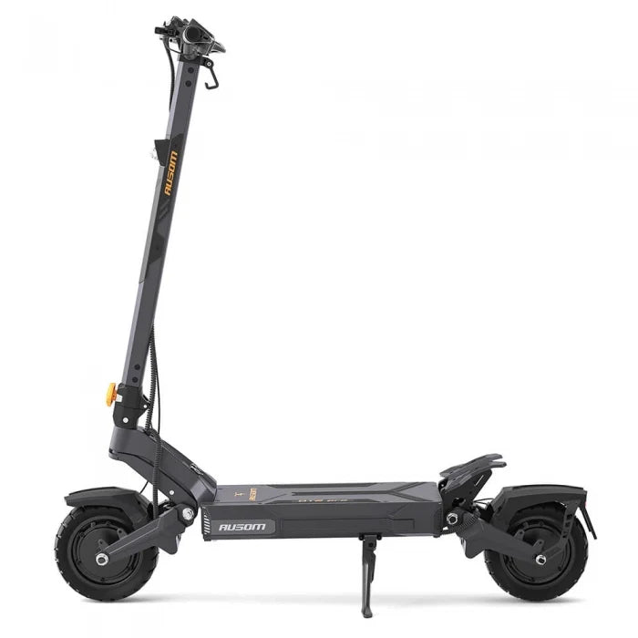 Składana hulajnoga elektryczna Ausom DT2 Pro, 2*1100W, 68km/h, bateria 52V 23,4Ah, wykorzystuje technologię podwozia lotniczego - Dostawca