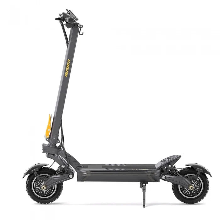 Składana hulajnoga elektryczna Ausom F1 Max, silnik 2*1400W, bateria 60V 20,8Ah, opony 10x3,0 cali, maks. prędkość 72 km/h - Dostawca