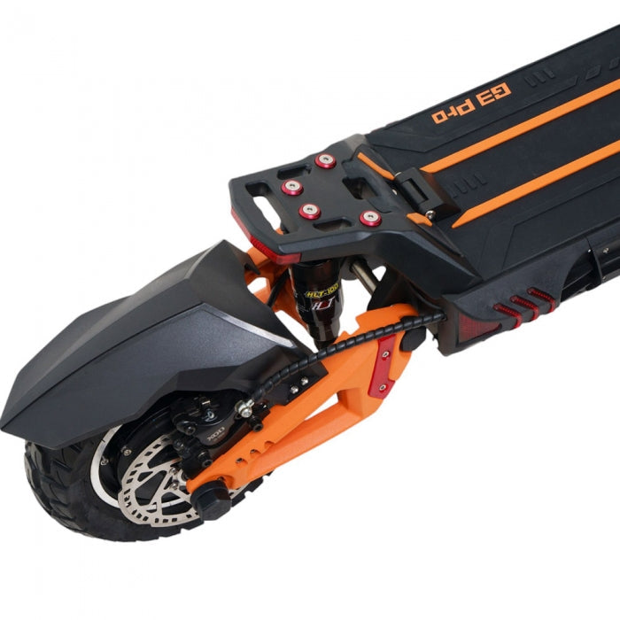 Terenowa Hulajnoga Elektryczna KuKirin G3 Pro, Potężne Silniki 1200W*2, 65km/h, Bateria 23,2Ah, czarny - Dostawca